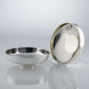 Henning Koppel - Two Sterling silver bowls, model 1131B and 1132B - Georg Jensen, Denmark circa 1965