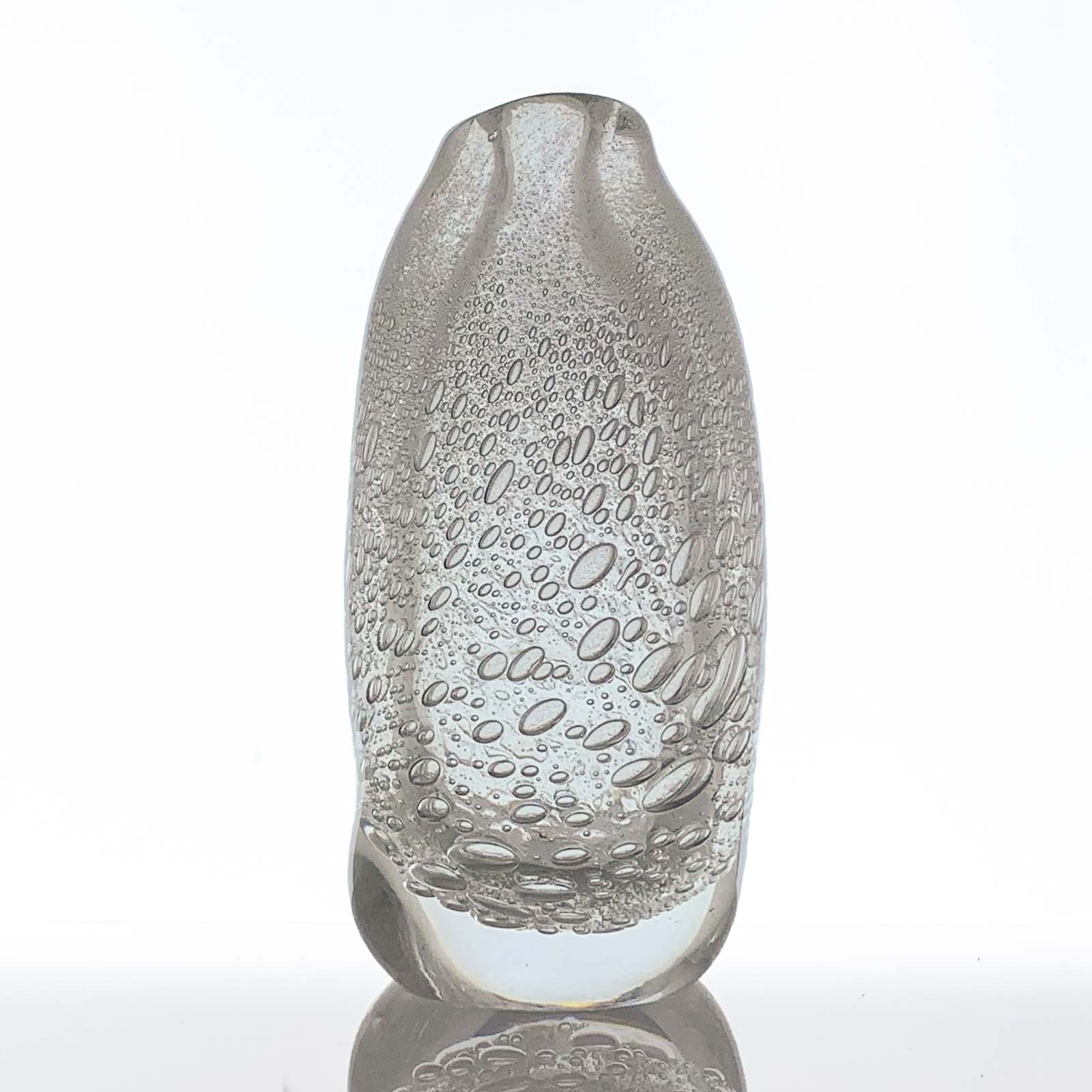 Tapio Wirkkala - Crystal Art-Object with sodium bubbles, model 3234 - Iittala, Finland circa 1948