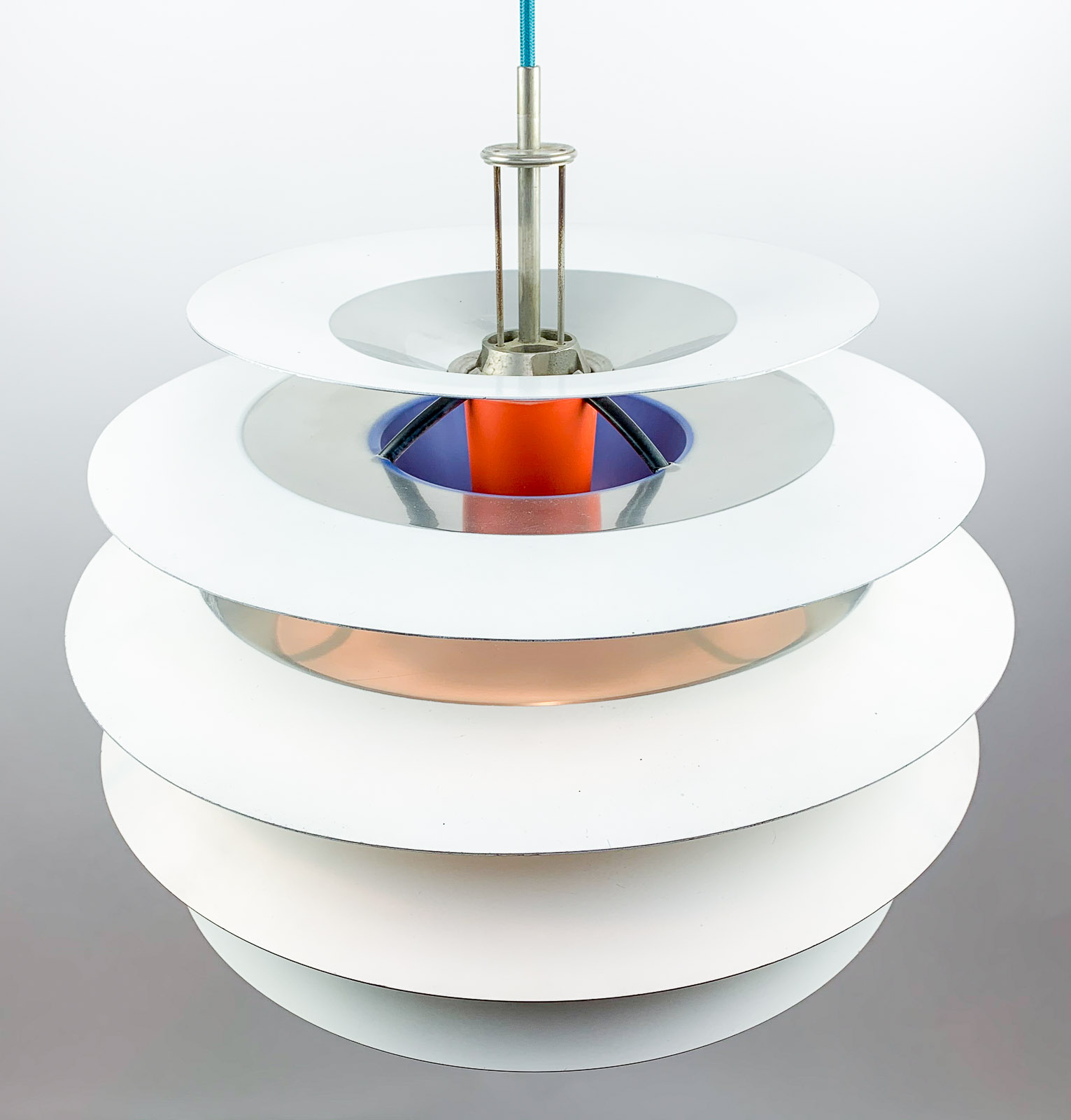 Poul Henningsen - "PH Kontrast" pendant - Louis Poulsen, Denmark ca. 1970