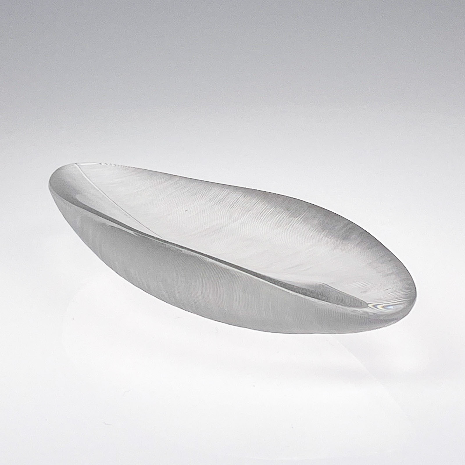 Tapio Wirkkala - Crystal Art-Object "Feather" model 3369 = 3869 - Iittala Finland 1955