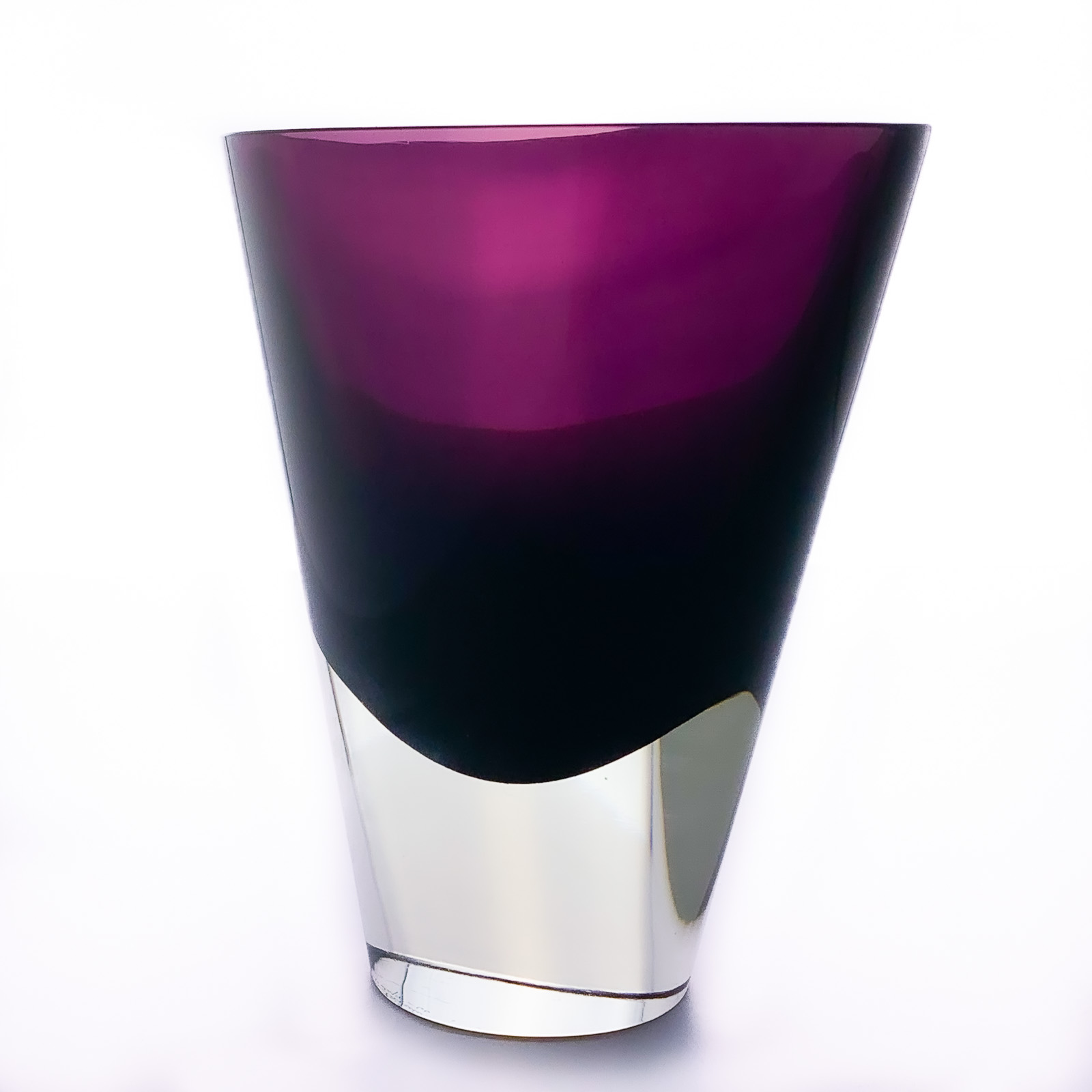 Kaj Franck Purple glass Art-object, KF 234