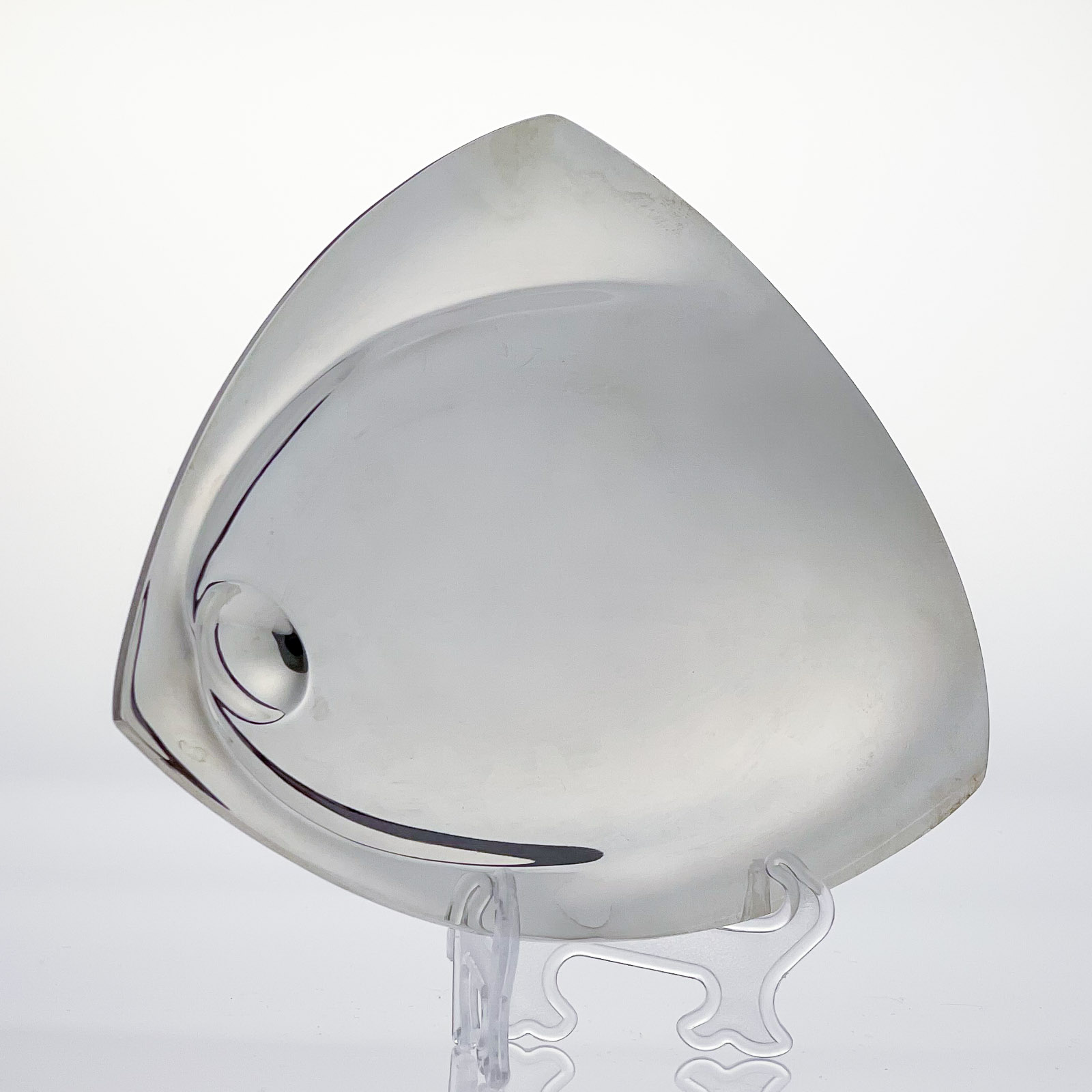 Tapio Wirkkala - Sterling silver dish, model TW 100 - Kultakeskus Finland 1963