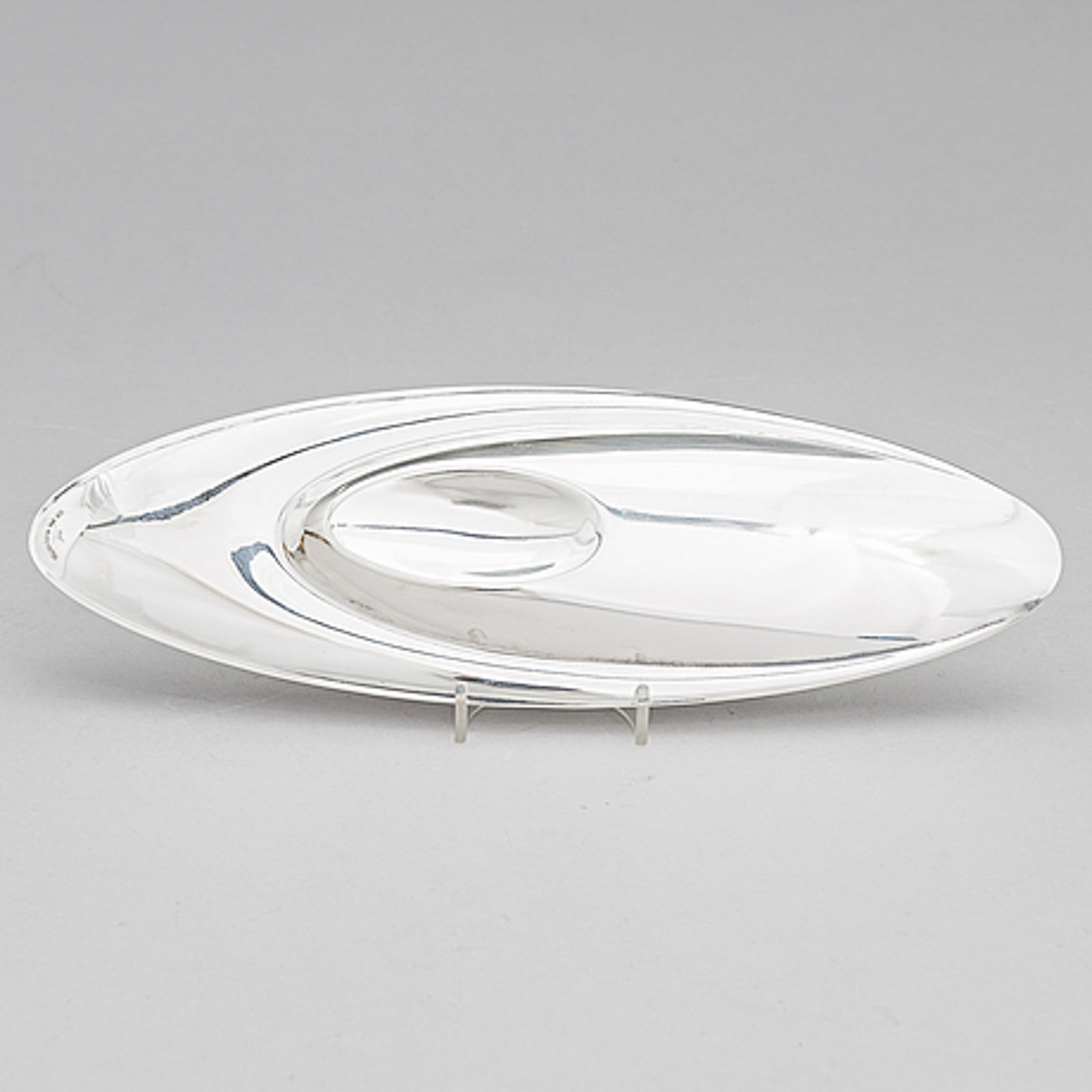 Tapio Wirkkala Sterling silver dish, model TW 114