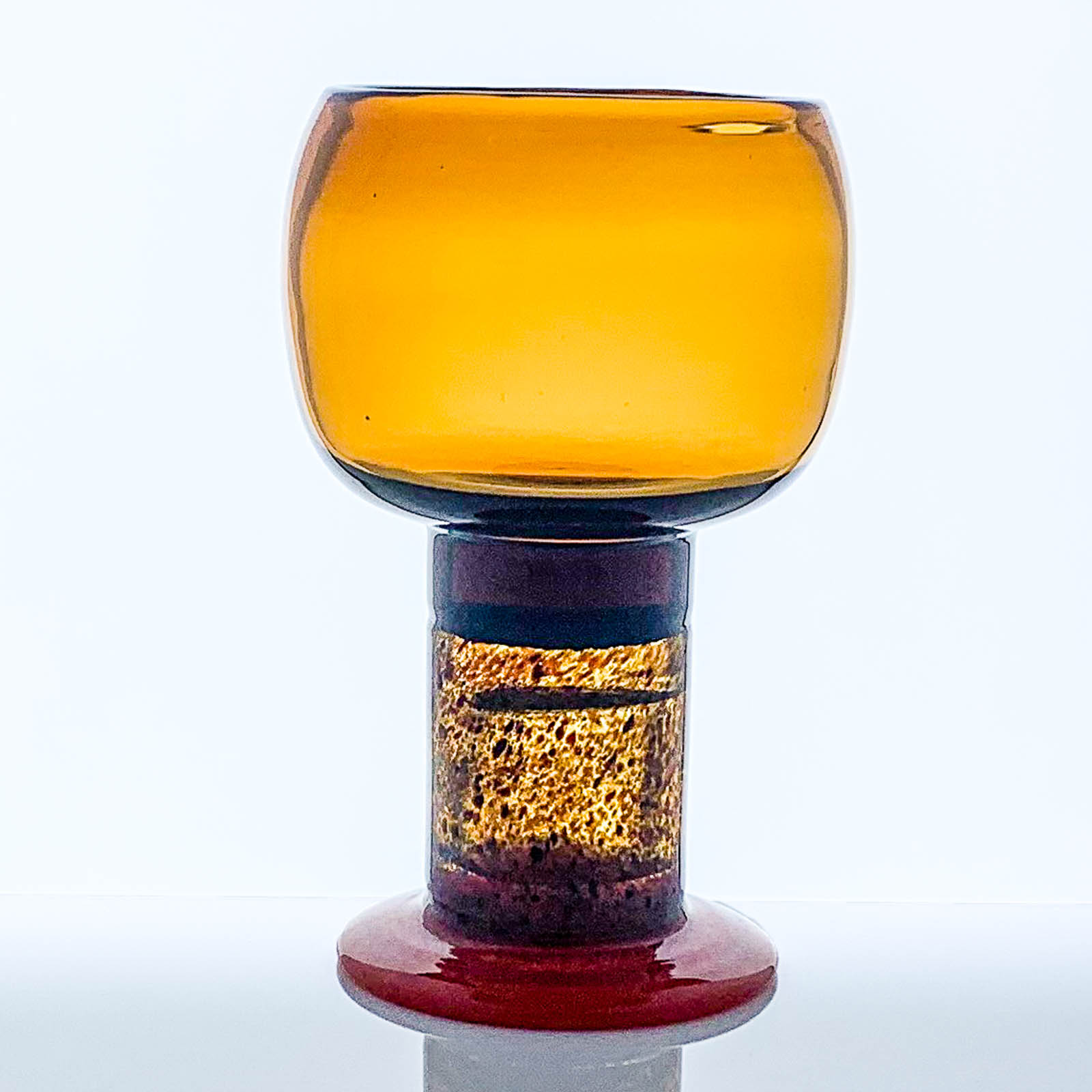 Kaj Franck - Glass Art-Object / Goblet, model KF 539 - Nuutajärvi-Notsjö circa 1975