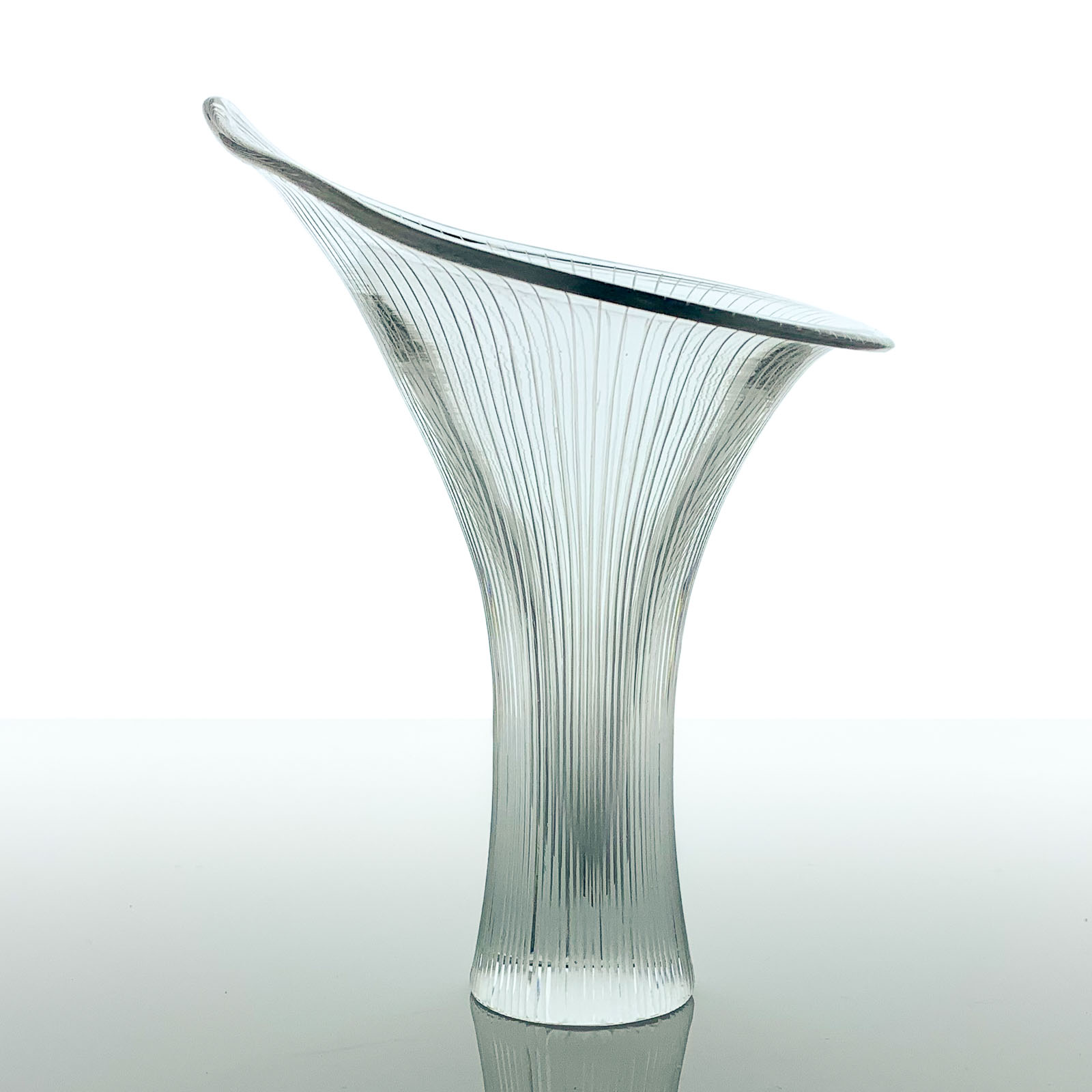 Tapio Wirkkala - Crystal art-object "Kantarelli", model 3280 - Iittala Finland circa 1955