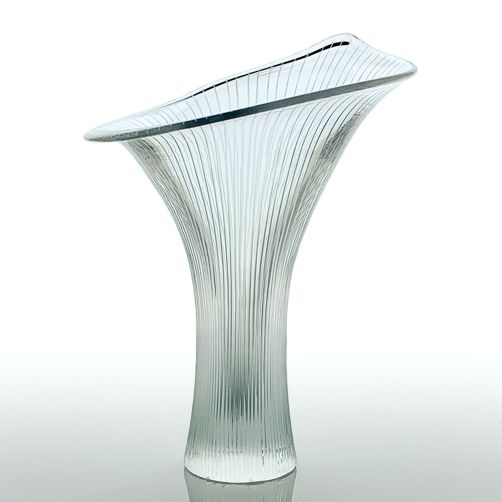 Tapio Wirkkala - Crystal art-object "Kantarelli", model 3280 - Iittala Finland circa 1955