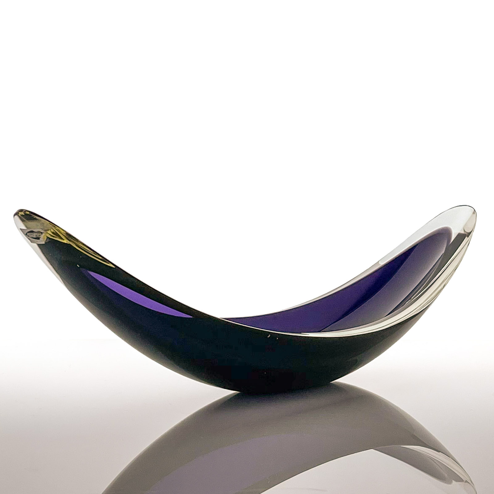 Kaj Franck - A glass Art-object "Lancet", model KF 218 - Nuutajärvi-Notsjö Finland, ca. 1965