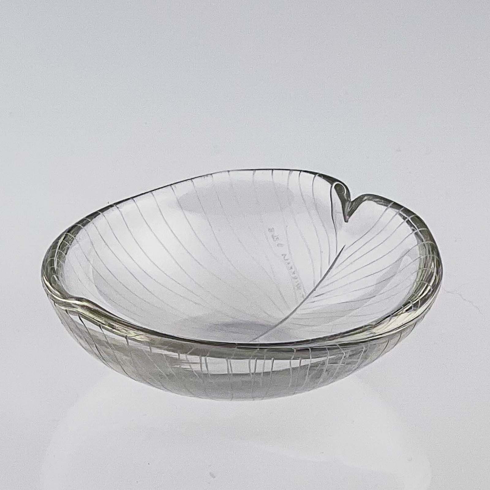 Tapio Wirkkala - Two Crystal, line cut Art-Objects, models 3336 & 3268 - Iittala, Finland ca. 1955