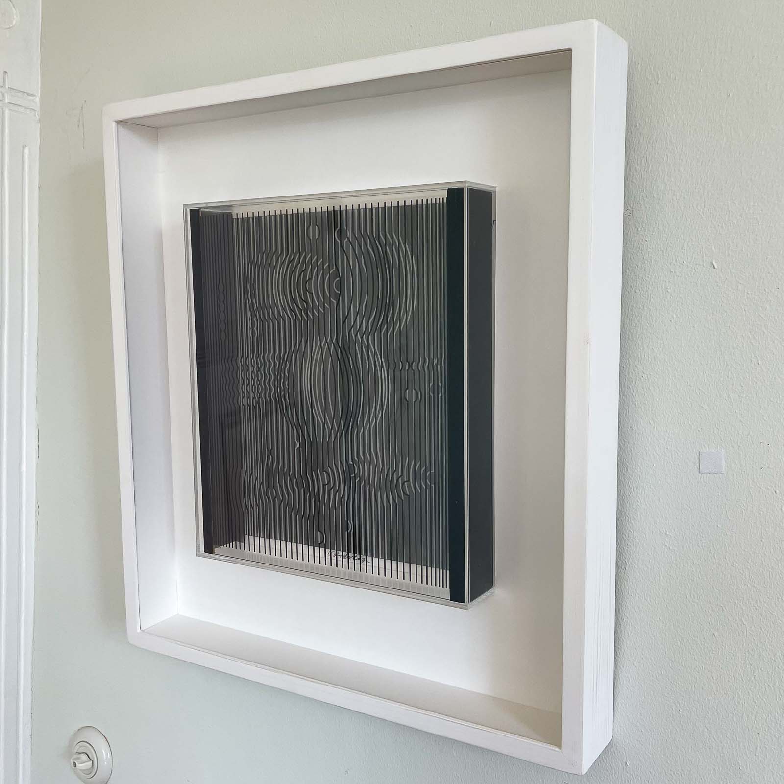 Victor Vasarely - "Venus", multiple 1987 - professionally framed, museumglass