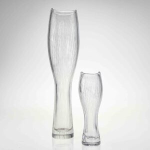 Tapio Wirkkala - A set of both sizes crystal art-object, model 3545 - Iittala Finland 1957 & 1958