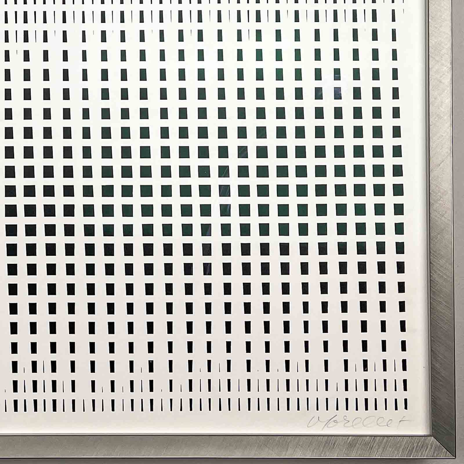 Francois Morellet Trames 1970 Silkscreen on wove paper