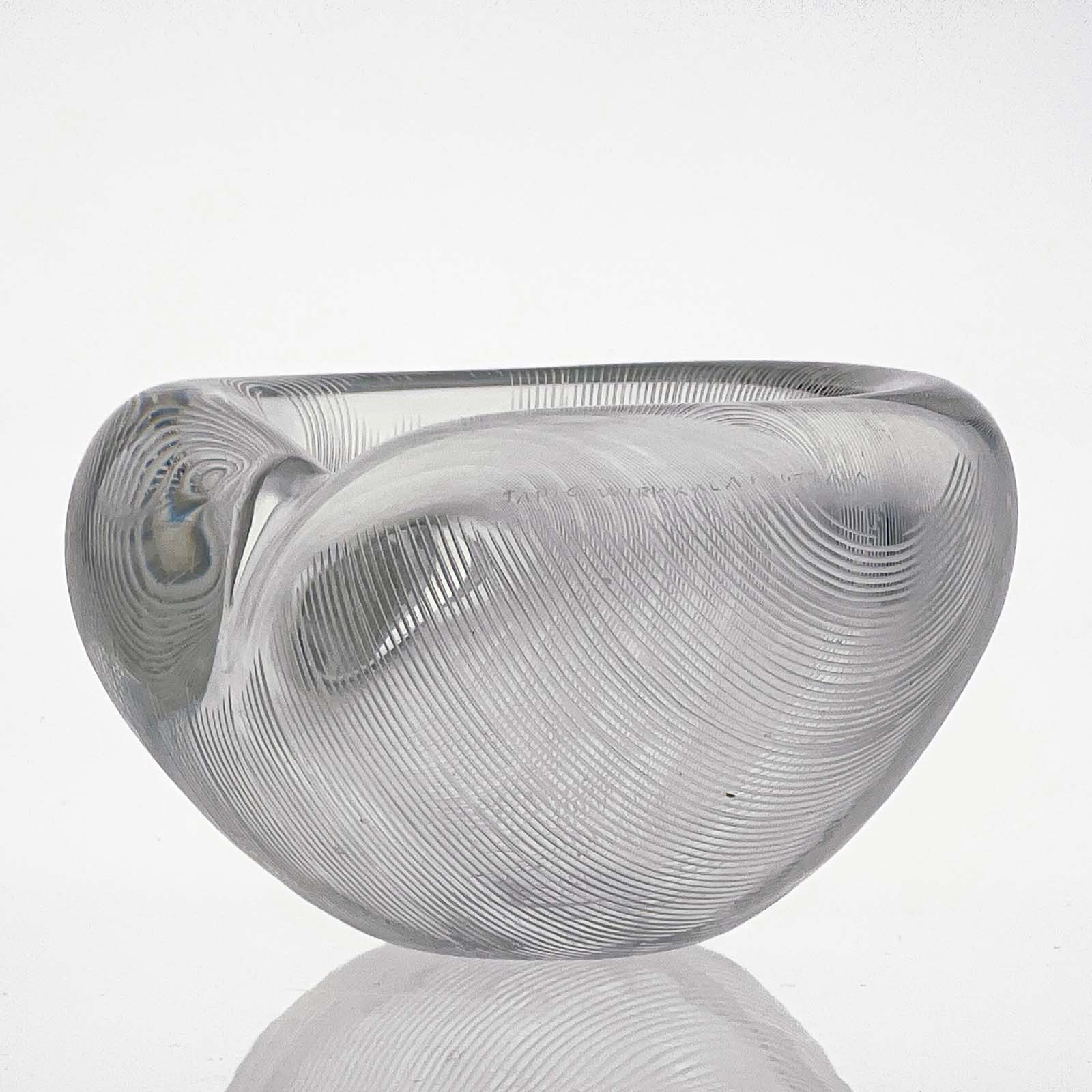 Tapio Wirkkala - A crystal Art-object Model 3327 - Iittala Finland circa 1955