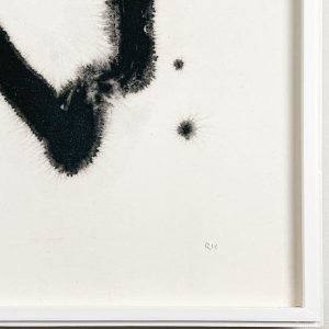 Rune Hagberg - "Composition", 1960's - Ink on paper, laid down on board, original frame, museumglass