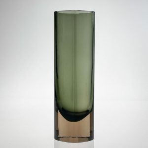 Kaj Franck - An Art-object, model KF304 in green and brown coloured glass - Nuutajärvi-Notsjö Finland circa 1967