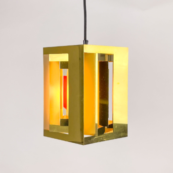 Simon P. Henningsen – “Casablanca” or “Kassablanka” pendant – Lyfa, Denmark circa 1970