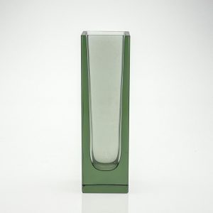 Kaj Franck - Grey-green glass art-object, model KF296 - Nuutajärvi-Notsjö Finland 1965
