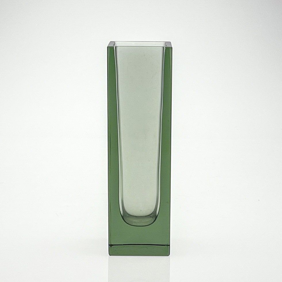 Kaj Franck - Grey-green glass art-object, model KF296 - Nuutajärvi-Notsjö Finland 1965