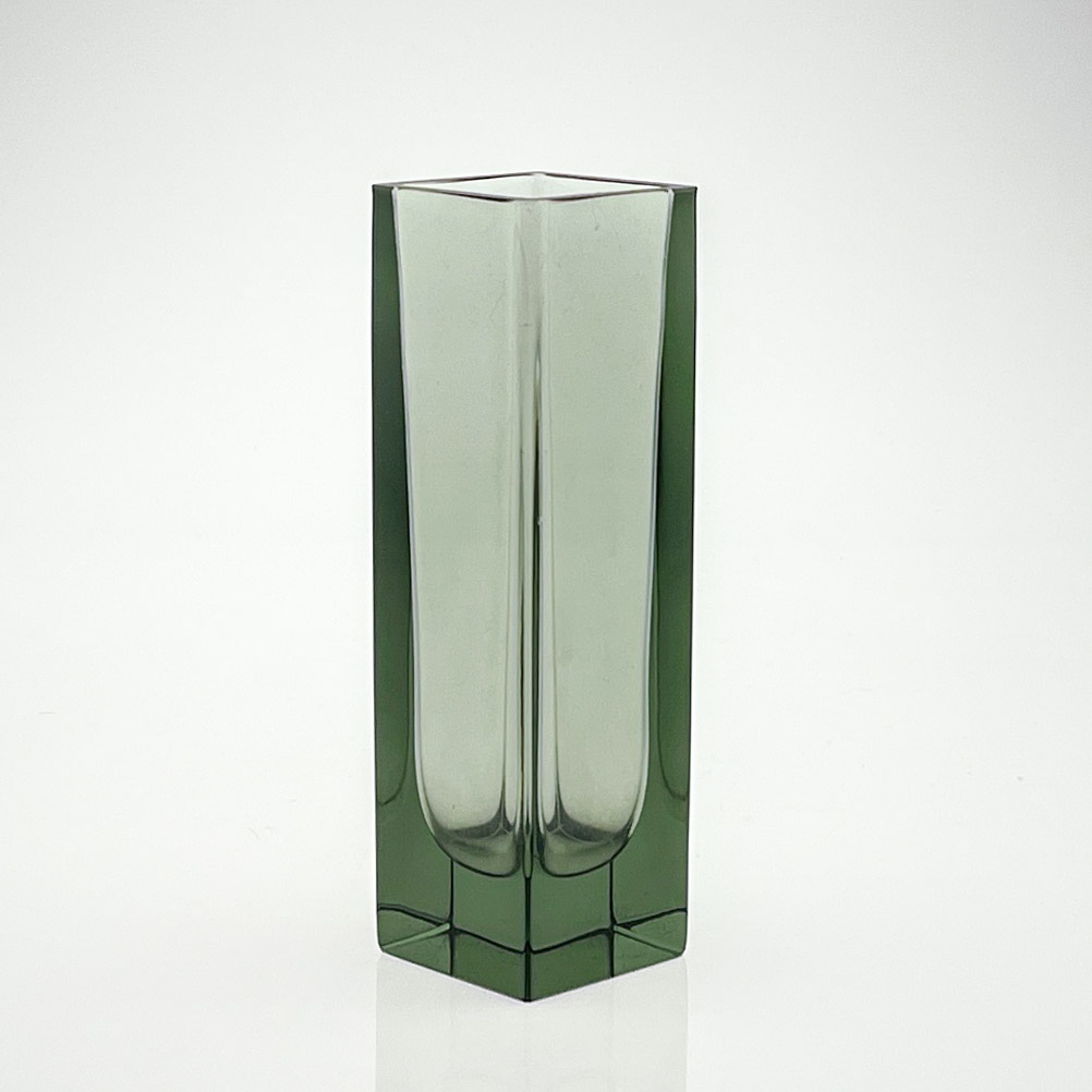 Kaj Franck - Grey-green glass art-object, model KF296 - Nuutajärvi-Notsjö Finland 1965