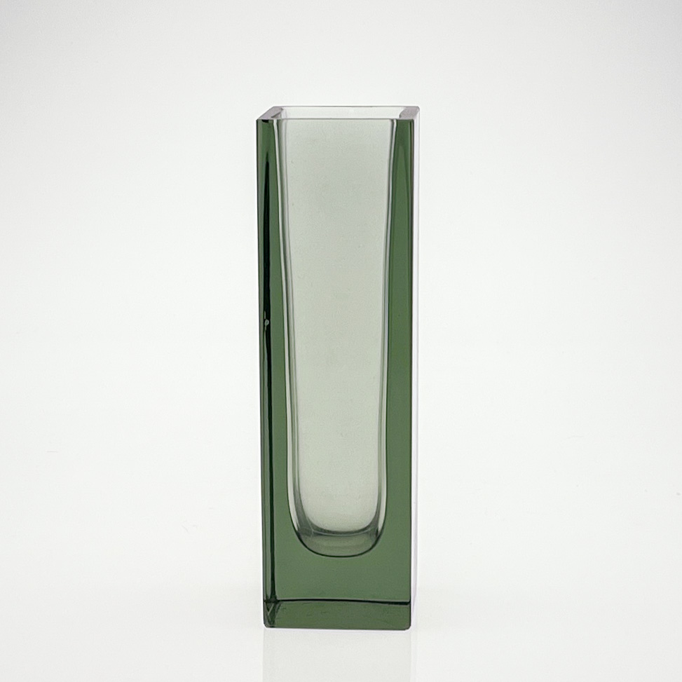 Kaj Franck - Grey-green glass art-object, model KF296 - Nuutajärvi-Notsjö Finland 1965