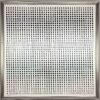 François Morellet - "Trames" 1970 - silkscreen on wove paper, framed museumglass