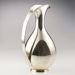 Kay Fisker - Sterling silver Wine Pitcher (Vinkande) - Anton Michelsen, Denmark 1950's