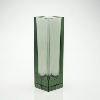 Kaj Franck – Vintage grijs-groen glaskunst object, model KF296 – Nuutajärvi-Notsjö Finland 1965