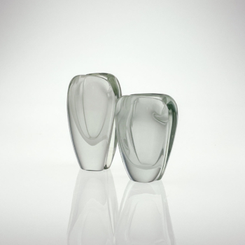 Kaj Franck – A pair of “Usva” or “Mist” glassart-objects, model KF106 – Nuutajärvi-Notsjö Finland 1950’s