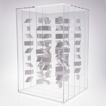 Klaus Staudt – “Haus für Rietveld” 2006 – polystyrol, lacquer, plexiglass, edition 5/5