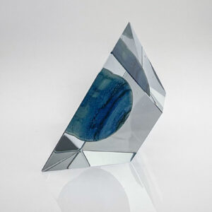 Oiva Toikka, Cut crystal-glass Art-Object, Model 3101, Nuutajärvi-Notsjö ca. 1990