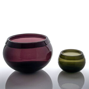 Timo Sarpaneva - Two "Pantareuna" Bowls, Model i-302 - Iittala, Finland 1950's