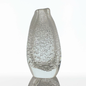 Tapio Wirkkala – Crystal Art-Object with sodium bubbles, model 3234 – Iittala, Finland circa 1948
