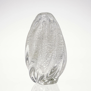 Tapio Wirkkala – Crystal Art-Object with sodium bubbles, model 3242 – Iittala, Finland circa 1948