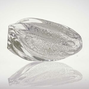 Tapio Wirkkala - Crystal Art-Object with sodium bubbles, model 3242 - Iittala, Finland circa 1948