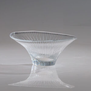 Tapio Wirkkala - Scandinavian Modern crystal Art-object model 3139 - Iittala, Finland 1954