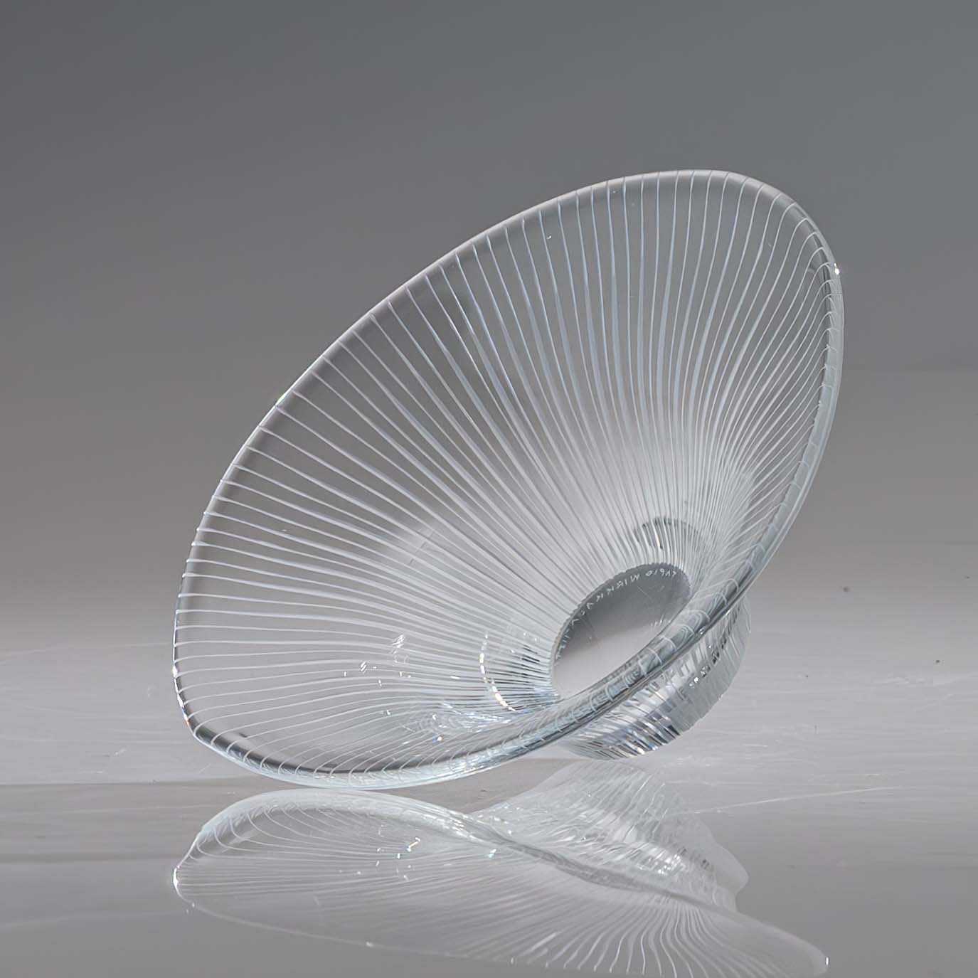 Tapio Wirkkala - Scandinavian Modern crystal Art-object model 3139 - Iittala, Finland 1954
