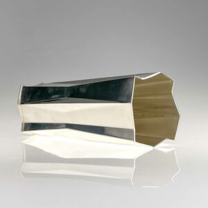 Tapio Wirkkala - A rare Sterling silver vase, model TW226, handmade to order - Kultakeskus Finland, 1971