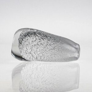 Tapio Wirkkala – Crystal Art-Object with sodium bubbles, model 3234 – Iittala, Finland circa 1948