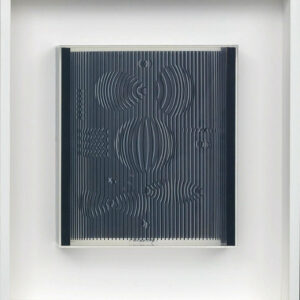 Victor Vasarely - "Venus", multiple 1987, professionally framed, museumglass