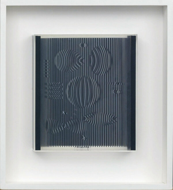 Victor Vasarely - "Venus", multiple 1987, professionally framed, museumglass