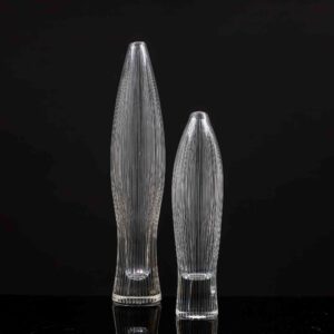 Tapio Wirkkala - A rare set of both sizes crystal Art-object, model 3561 - Iittala, Finland circa 1955