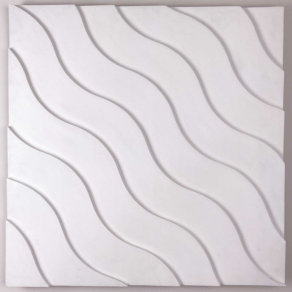 Nils Gunnar Stenqvist - Relief, late 1970's - paint on birchwood and fruitwood