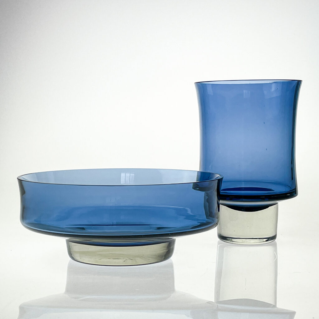 Tapio Wirkkala - A set of two Art-objects, model 3587 & 3589 - Iittala, Finland circa 1965