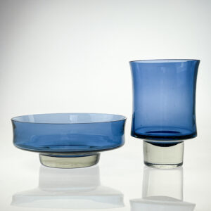 Tapio Wirkkala - A set of two Art-objects, model 3587 & 3589 - Iittala, Finland circa 1965