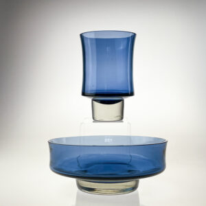 Tapio Wirkkala - A set of two Art-objects, model 3587 & 3589 - Iittala, Finland circa 1965