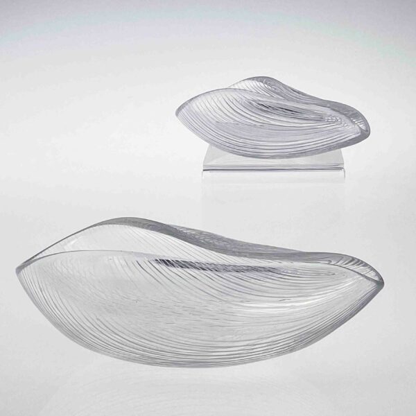 Tapio Wirkkala - Complete set of both sizes crystal Art-Object, model 3342 - Iittala, Finland circa 1955