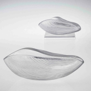 Tapio Wirkkala – Complete set of both sizes crystal Art-Object, model 3342 – Iittala, Finland circa 1955