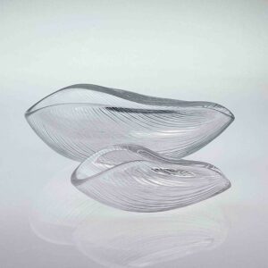 Tapio Wirkkala - Complete set of both sizes crystal Art-Object, model 3342 - Iittala, Finland circa 1955