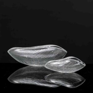 Tapio Wirkkala – Complete set of both sizes crystal Art-Object, model 3342 – Iittala, Finland circa 1955