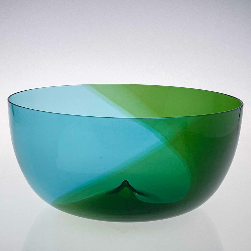 Tapio Wirkkala - Glass art-object "Coreano", model 504.4 - Venini, Italy 1984