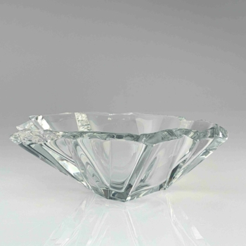 Tapio Wirkkala – Crystal Art-Object “Jäänsäro” or “Iceblock”, model 3847 – Iittala, Finland circa 1960
